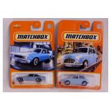 15 Matchbox 1:64 scale diecast cars on card
