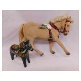 Steha Lieha Western Germany flocked horse -