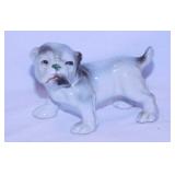 Ceramic dog figure, 6" long