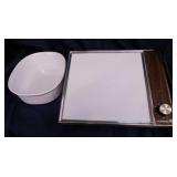 Vintage CorningWare Table Range warmer, works,