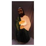 1974 Empire Christmas Nativity Shepherd blow