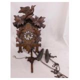 Black Forest cuckoo clock, complete
