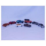 8 Matchbox 1:64 scale diecast loose cars in good