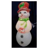 Vintage Union Products Christmas Snow Woman blow