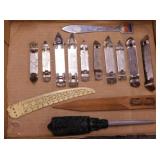 Advertising can openers - 4 letter openers