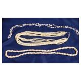 5 vintage necklaces