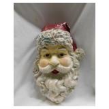 Vintage hanging Santa, 17" tall