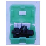 Optic fiber cleaver in storage case w/ manual