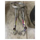 2 vintage MCS bike frames - 2 rims