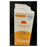 Uqora Flush, for urinary tract health, 5 new boxes