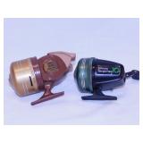 2 vintage fishing reels: Eagle Claw Model 104 -