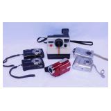 4 point & shoot cameras: 3 Nikon Coolpix 5630 &