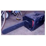 Homelite gas powered 18" chainsaw in case with