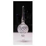 Waterford crystal Christmas tree topper finial