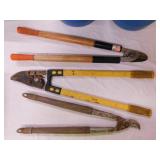 3 garden loppers, 30"