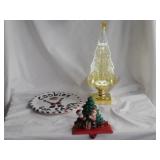 ATICO Cookies for Santa plate - Cast iron Santa