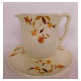 Hall Jewel Tea Autumn Leaf: Cake plate, 9.5" -