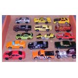 15 Hot Wheels 1:64 diecast all in good condition