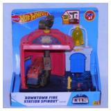 Hot Wheels City Downtown Fire Station Spinout in