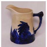Antique Western Stoneware Old Sleepy Eye crock