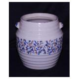 Vintage Red Wing Pottery spongeware crock cookie