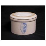Antique White Hall Illinois S.P.&S. Co. stoneware