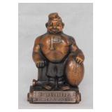 Purdue University Boilermakers Pete metal bank,