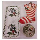 1995 Britain Holly & Ivy sandwich tray - 1960