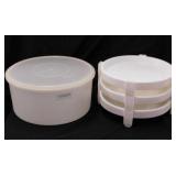 Vintage Tupperware: 1954 Millionaire Line storage