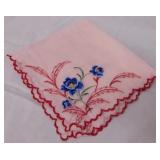 33 vintage handkerchiefs hankies of various