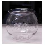 Antique glass Rexall pharmacy store leech jar,