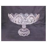 Antique Adams Glass Palace Moon & Stars open