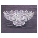 Antique Adams Glass Palace Moon & Stars low