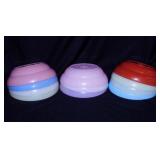 11 vintage Tupperware cereal bowls - 5 seals