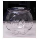 Antique glass Rexall pharmacy store leech jar,