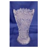 Antique L.E. Smith Glass Comet in the Stars vase