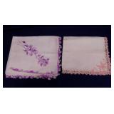 19 vintage handkerchiefs hankies of various sizes