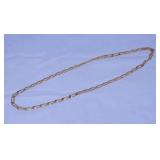 Italy 925 sterling silver chain link necklace with