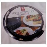New set of 3 non-stick springform pans
