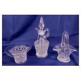 Duncan Miller diamond glass top hat toothpick