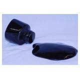 Vintage novelty black inkwell splot salt & pepper
