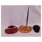 Antique art deco fountain pen holder - Vintage