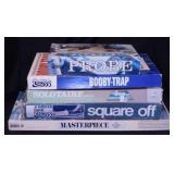 5 vintage board games: Masterpiece the Art Auction