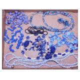 Vintage Pearl Craft necklace & earring set -