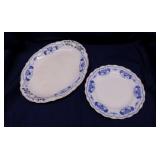 Antique W.H Grindley England Imperial Flow Blue: