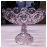 Adams Glass Palace Amethyst Moon & Stars open