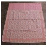 2 vintage hand & machine stitched cutter quilts