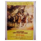 1975 Bite The Bullet movie poster, Gene Hackman