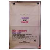 1971 Harold And Maude movie poster, Ruth Gordon &