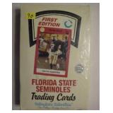 Box Florida State Seminoles cards, 36 packs with